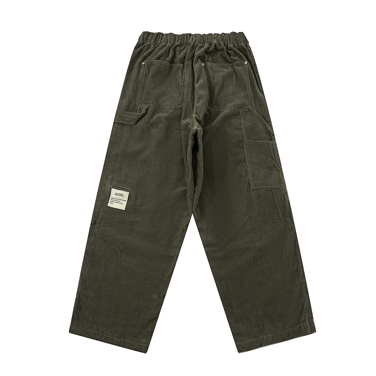 DOUBLE KNEE CORDUROY PAINTER PANTS - MOKA – ASUSL