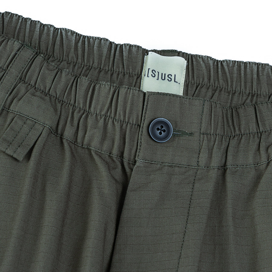 RIPSTOP FOUR POCKETS CARGO PANTS - OLIVE