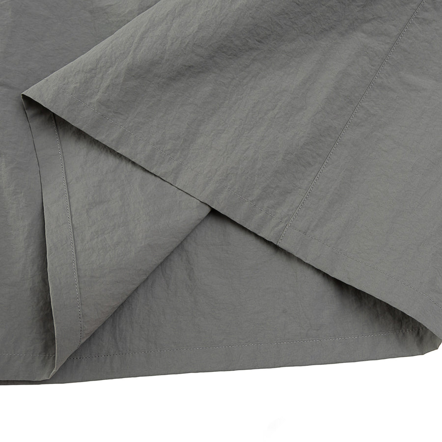 SIDE POCKET WIDE PANTS - GREY