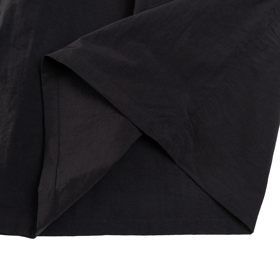 SIDE POCKET WIDE PANTS - BLACK