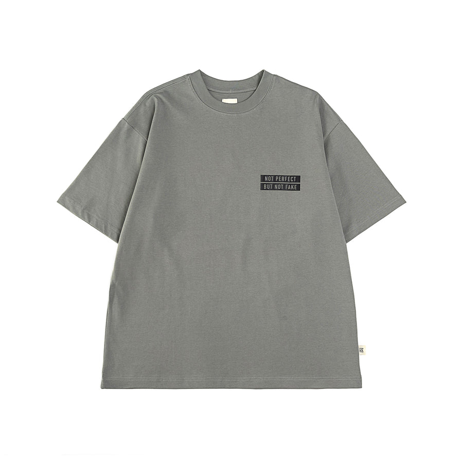 NOT PERFECT TEE - GREY