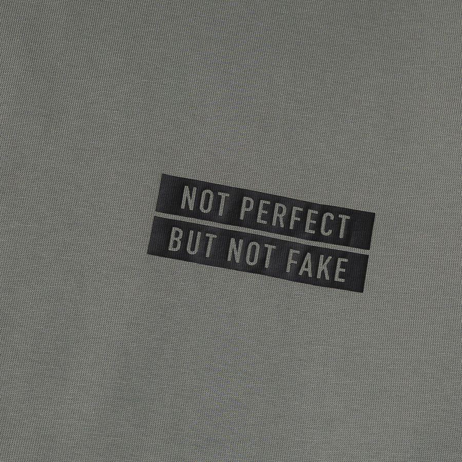 NOT PERFECT TEE - GREY