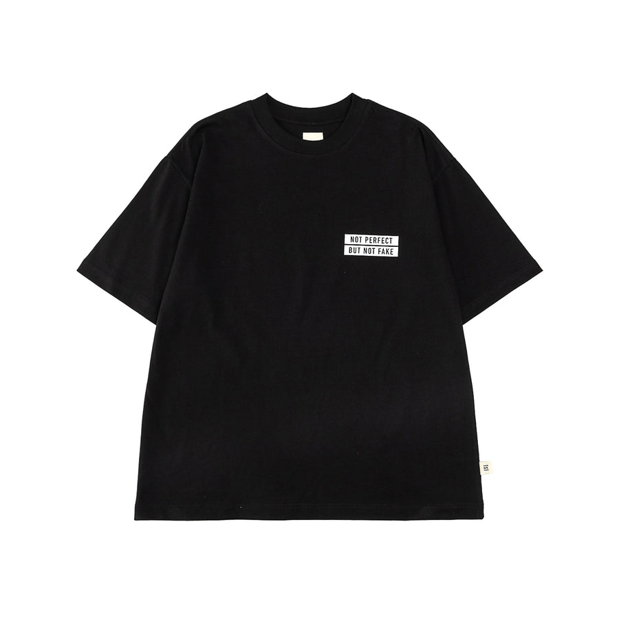 NOT PERFECT TEE - BLACK