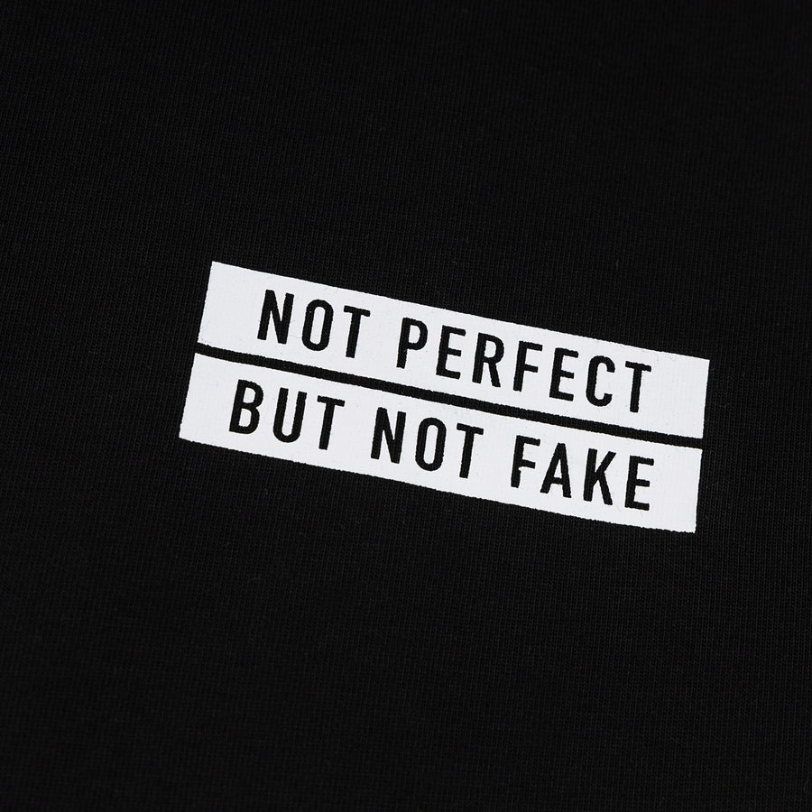 NOT PERFECT TEE - BLACK