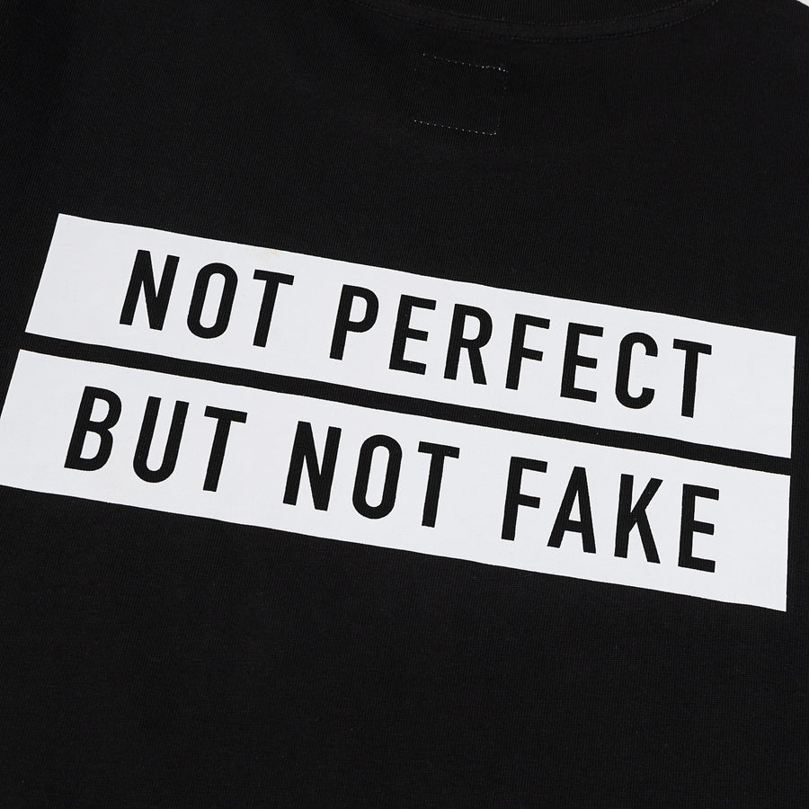 NOT PERFECT TEE - BLACK