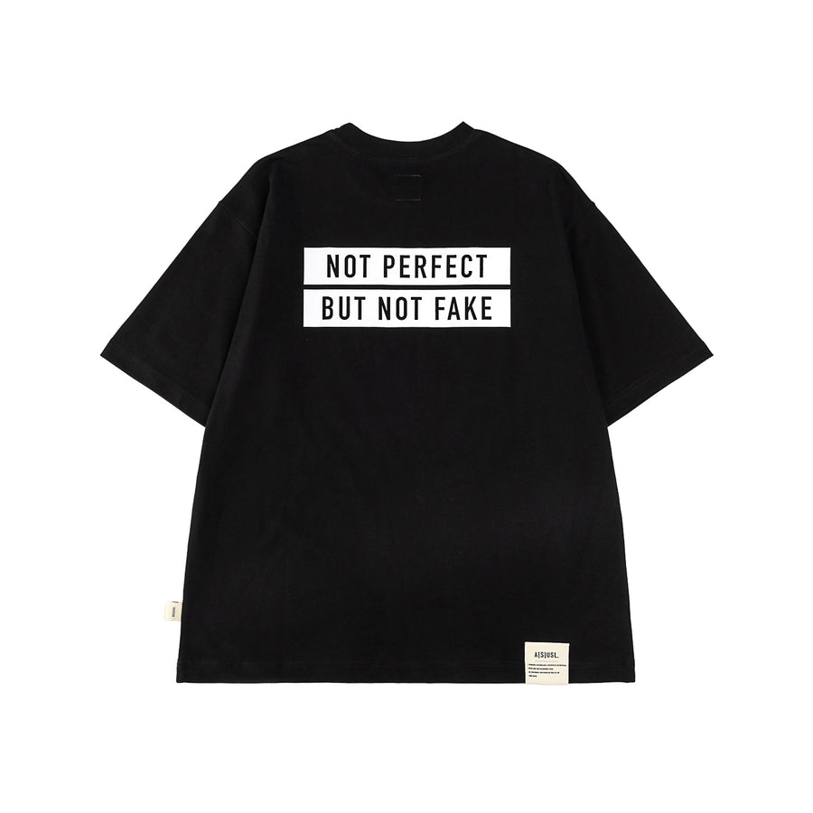 NOT PERFECT TEE - BLACK