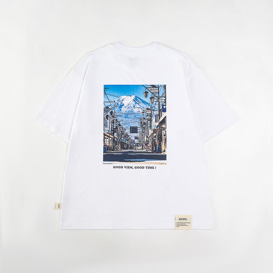 GOOD VIEW TEE - WHITE