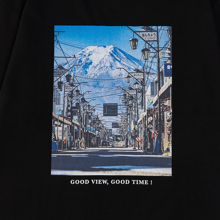 GOOD VIEW TEE - BLACK