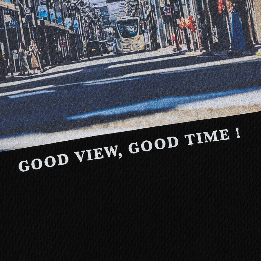 GOOD VIEW TEE - BLACK