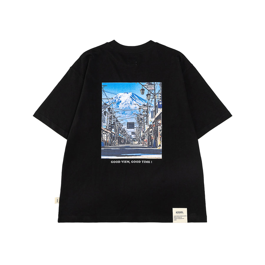 GOOD VIEW TEE - BLACK