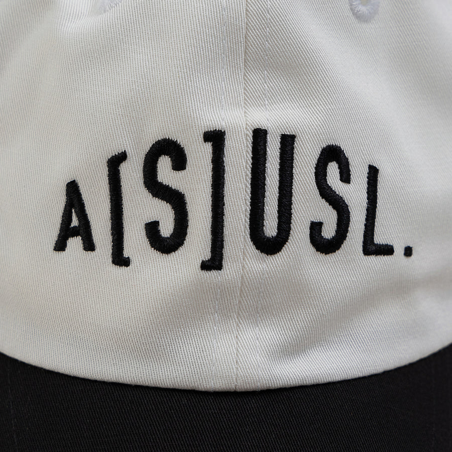 TWO TONE ARC LOGO CAP  - WHITE