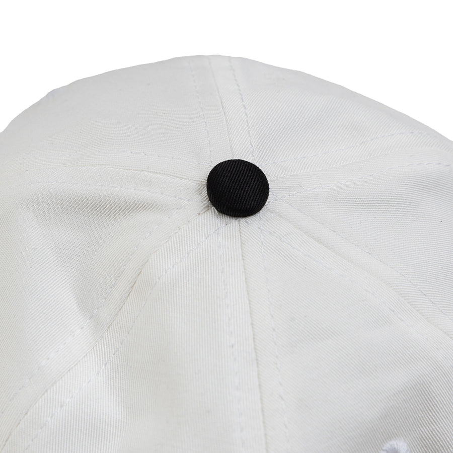 TWO TONE ARC LOGO CAP  - WHITE