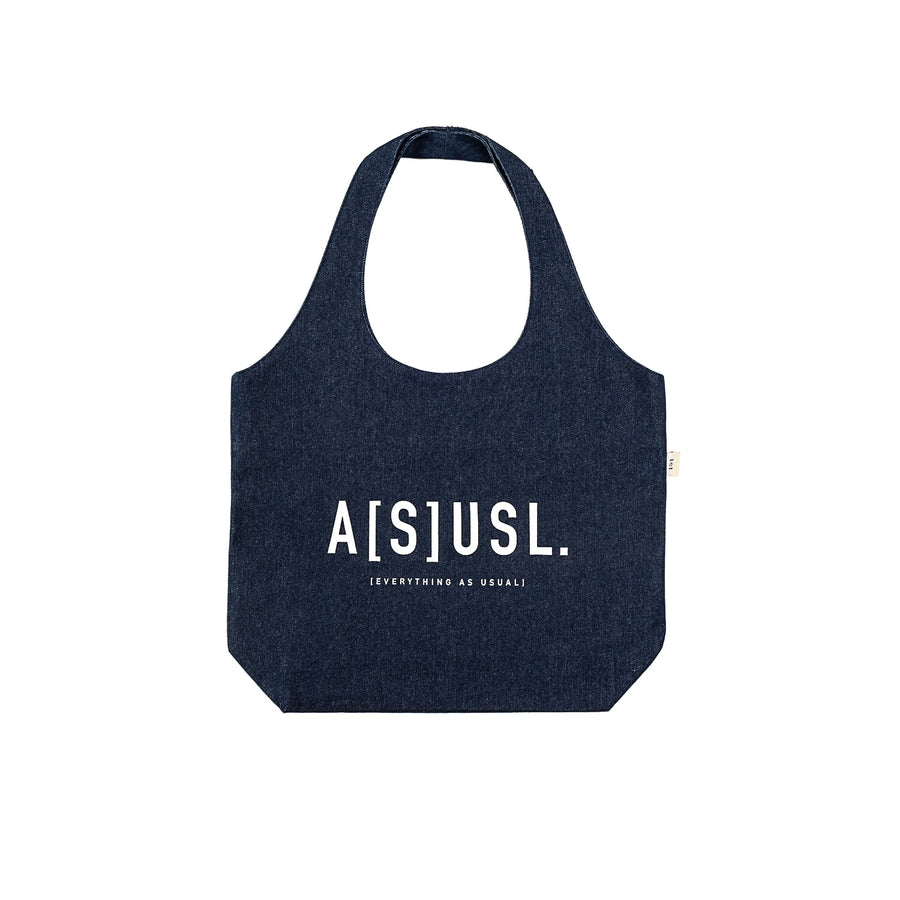 DENIM TOTE BAG - DENIM BLUE