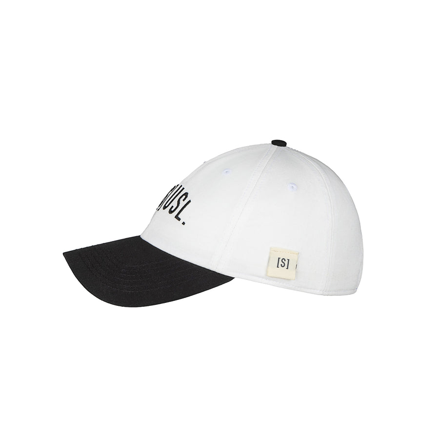 TWO TONE ARC LOGO CAP  - WHITE