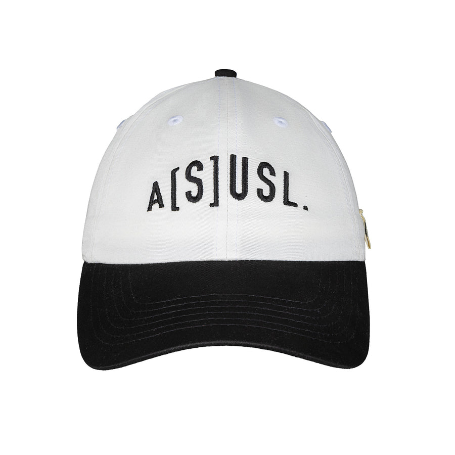 TWO TONE ARC LOGO CAP  - WHITE