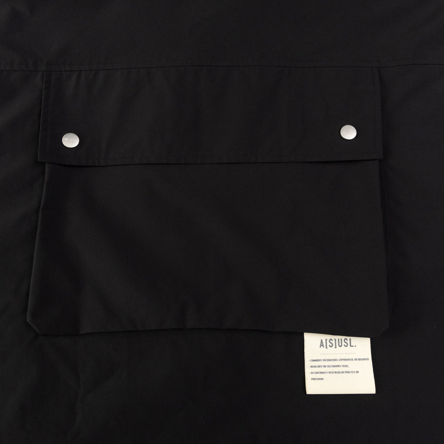 2 IN 1 POCKETS JACKETS - BLACK