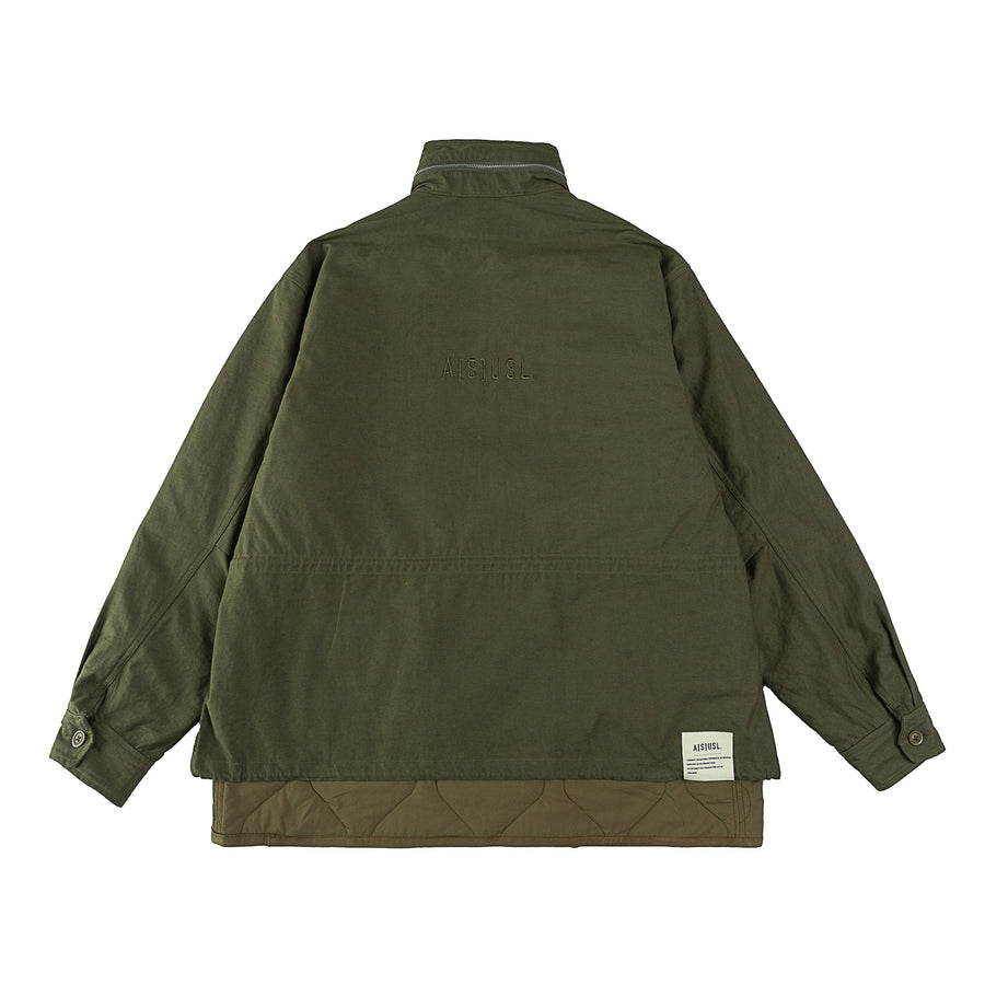 2 LAYERS FIELD JACKET - OLIVE