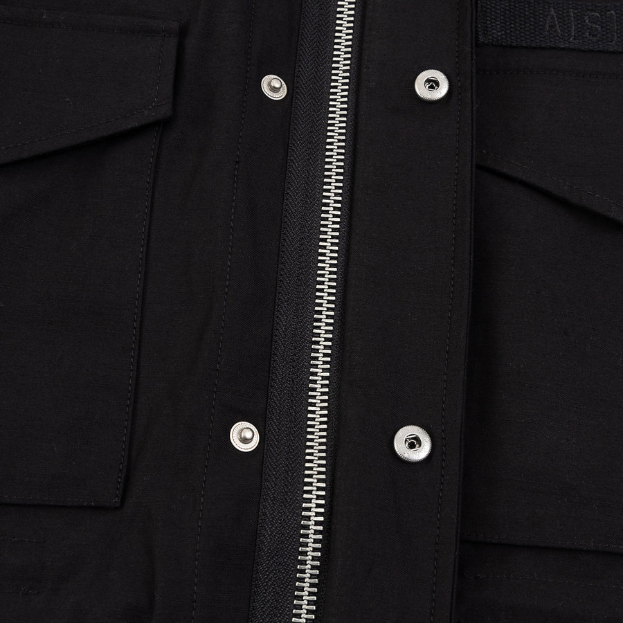 2 LAYERS FIELD JACKET - BLACK