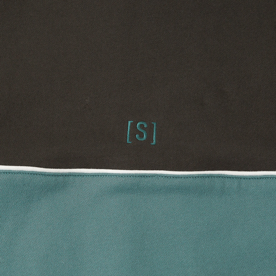 ASUSL LOGO POLO SWEATSHIRT - CHARCOAL