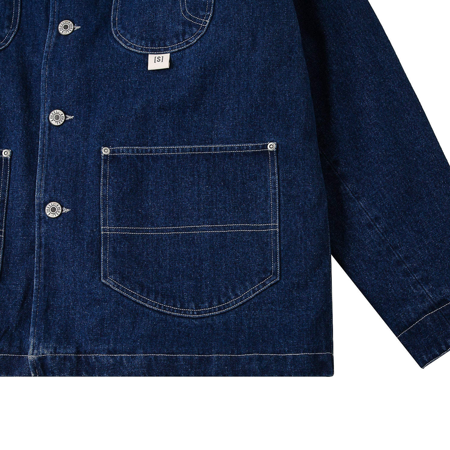 anuke 25SS Denim Work Jacket ブルー 38 NEW ARRIVALS: DENIM JACKETS | Japan Blue Jeans