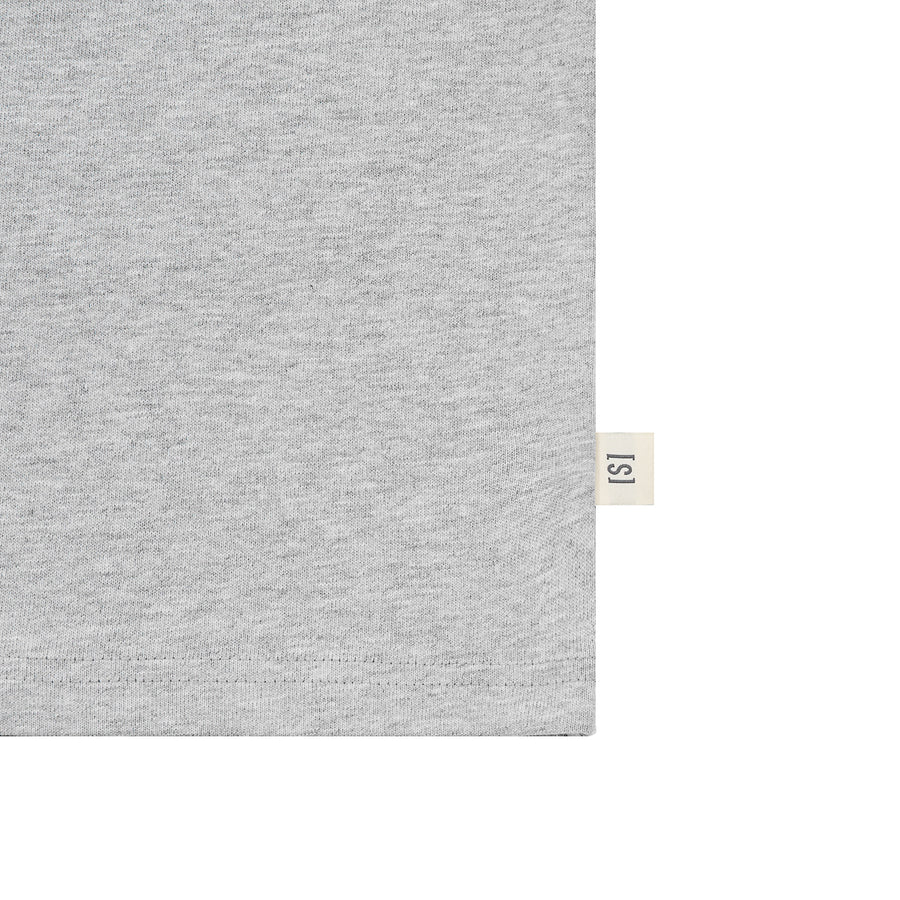 MEET NICE THINGS TEE - HEATHER GREY