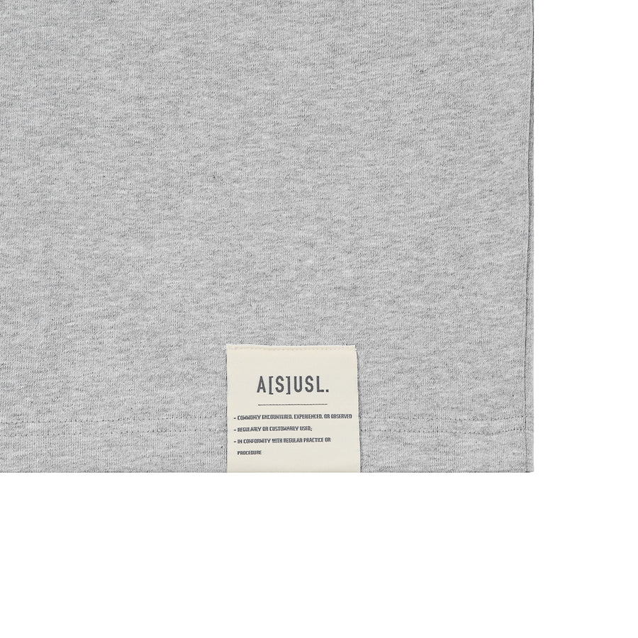 MEET NICE THINGS TEE - HEATHER GREY