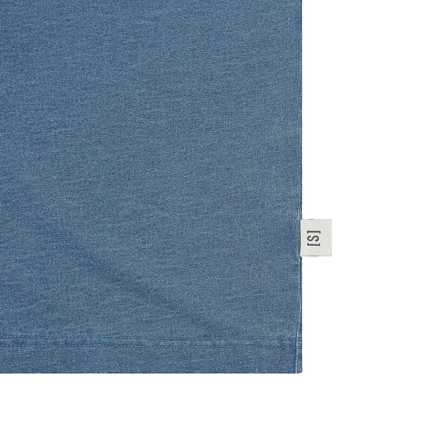 INDIGO POCKET TEE - LT. BLUE