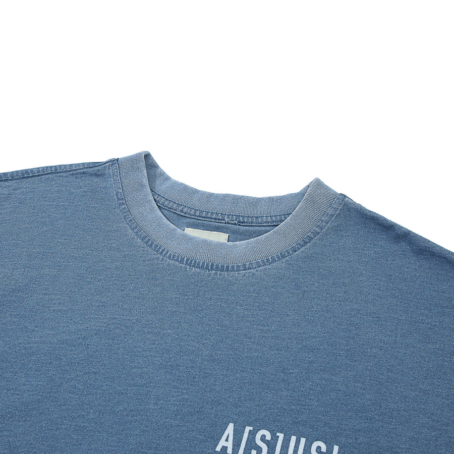 INDIGO POCKET TEE - LT. BLUE