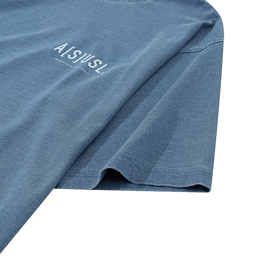 INDIGO POCKET TEE - LT. BLUE