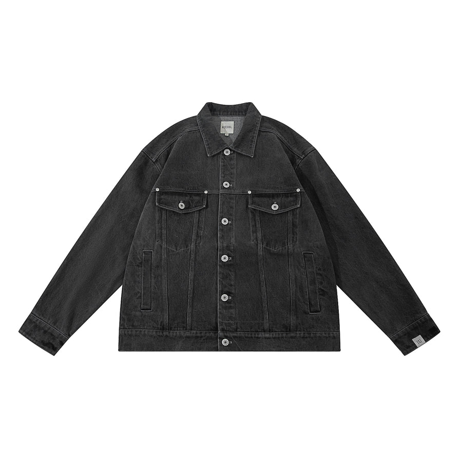 CLASSIC DENIM JACKET - INDIGO BLACK