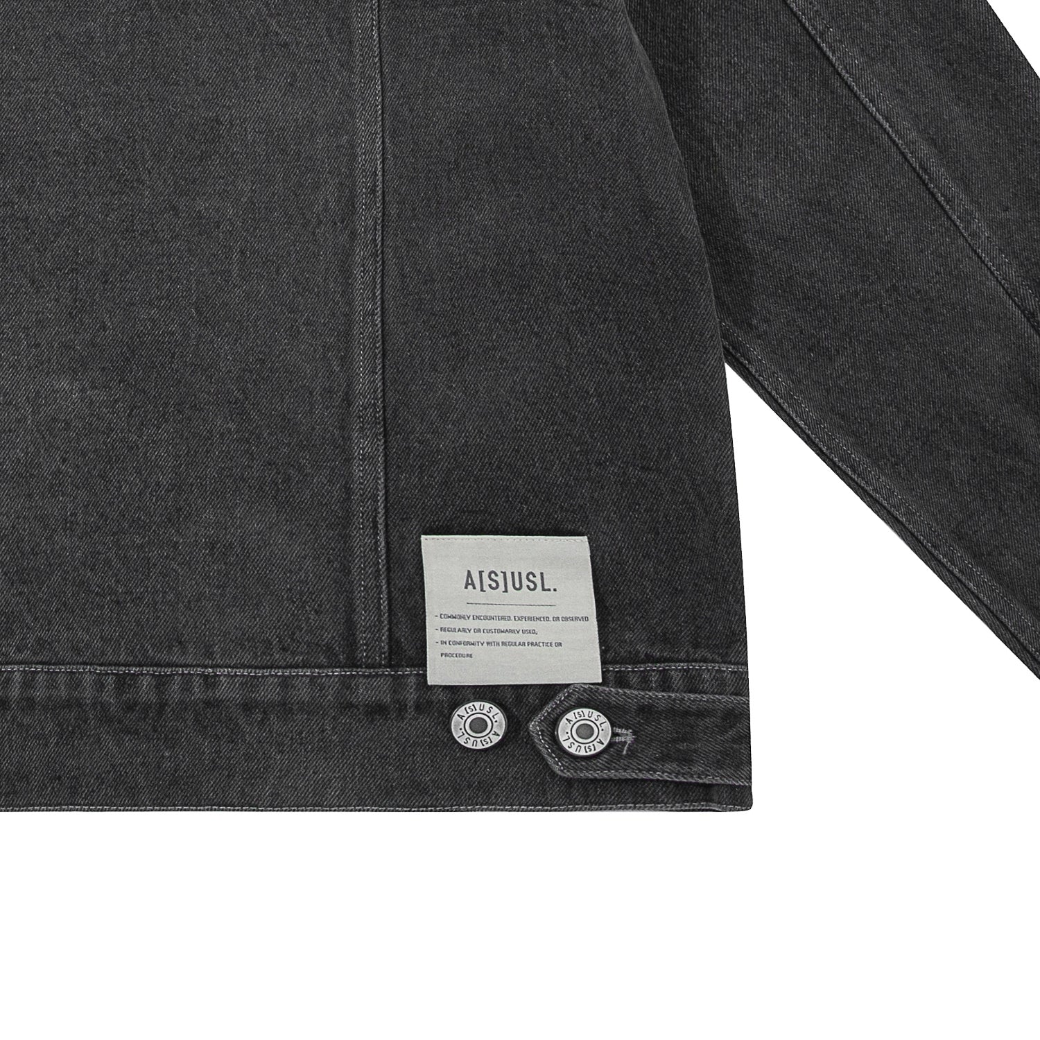 CLASSIC DENIM JACKET - INDIGO BLACK – ASUSL