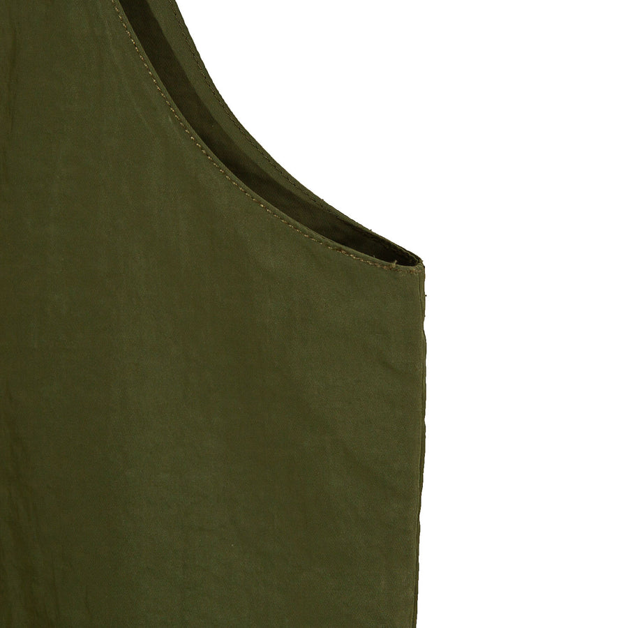 REFLECTIVE LOGO OVERSIZE TOTE BAG - OLIVE