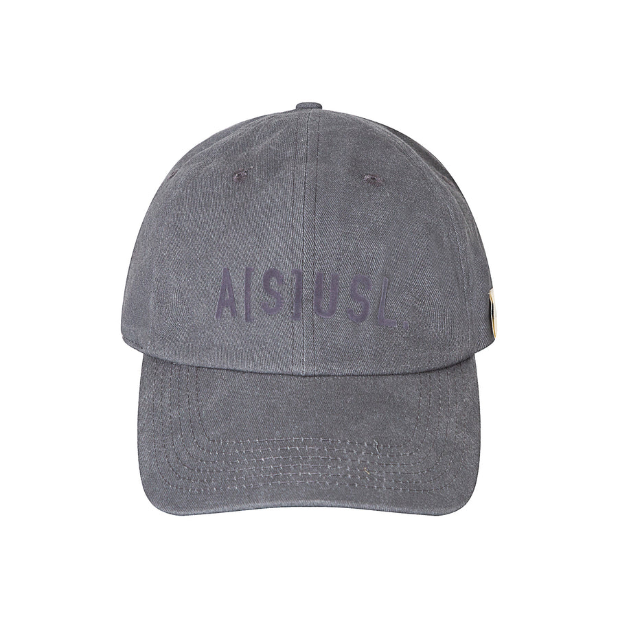 PIGMENT DYE TONAL LOGO CAP  - CHARCOAL