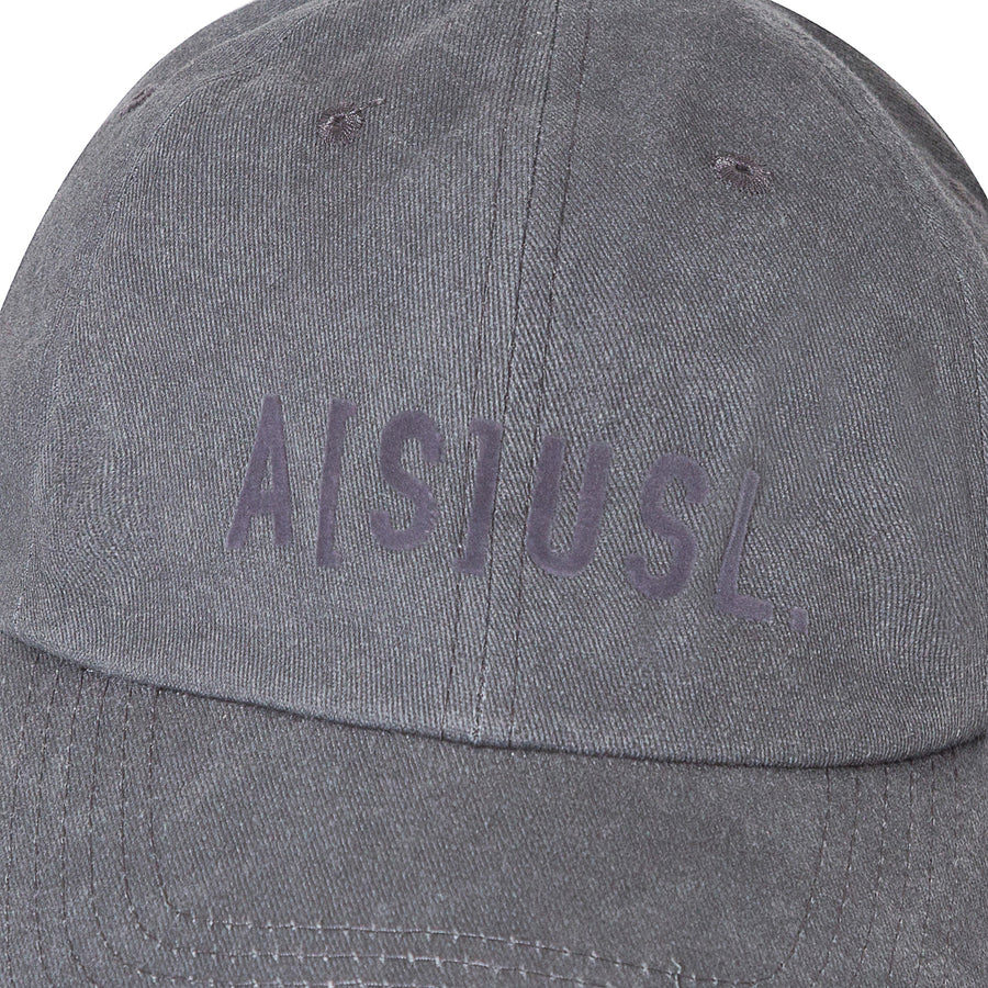 PIGMENT DYE TONAL LOGO CAP  - CHARCOAL