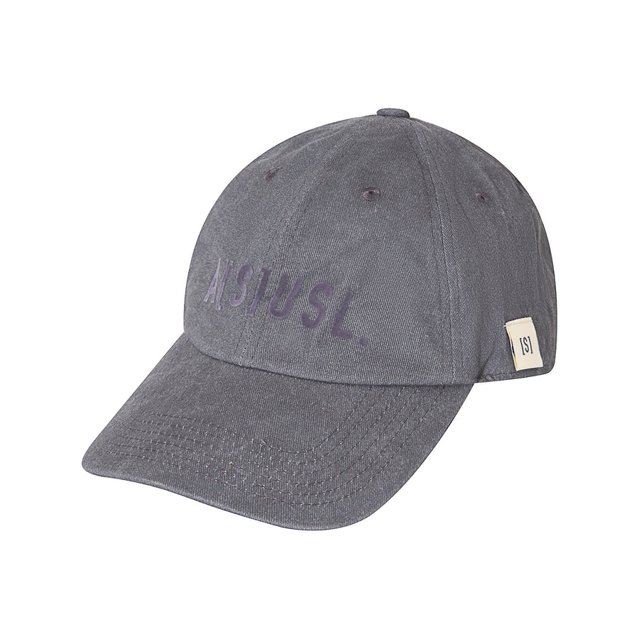 PIGMENT DYE TONAL LOGO CAP  - CHARCOAL