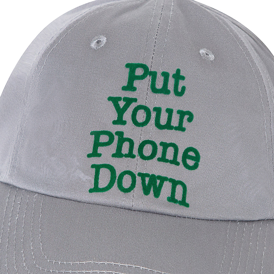 PHONE DOWN DAD CAP - GREY