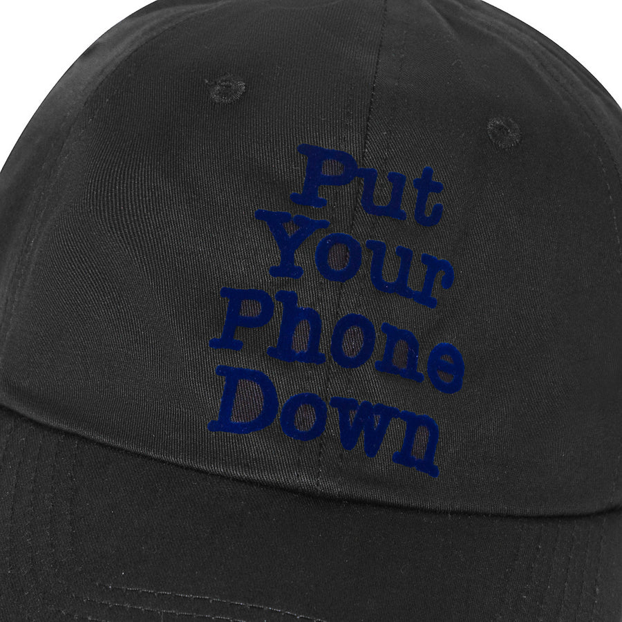 PHONE DOWN DAD CAP - BLACK