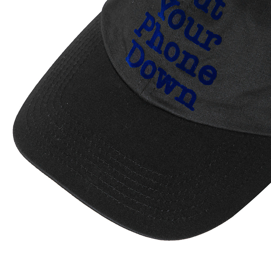 PHONE DOWN DAD CAP - BLACK