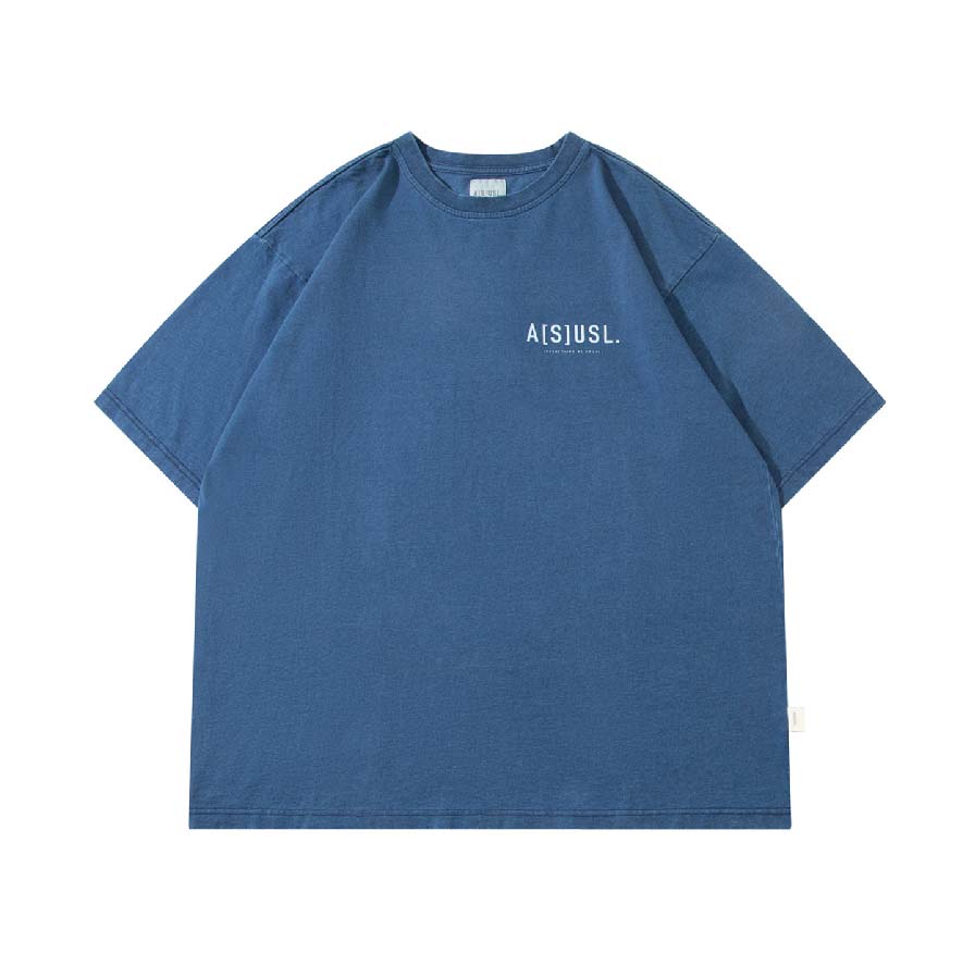 INDIGO POCKET TEE - DK. BLUE