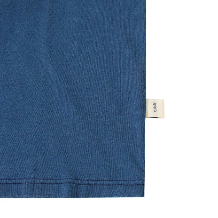 INDIGO POCKET TEE - DK. BLUE