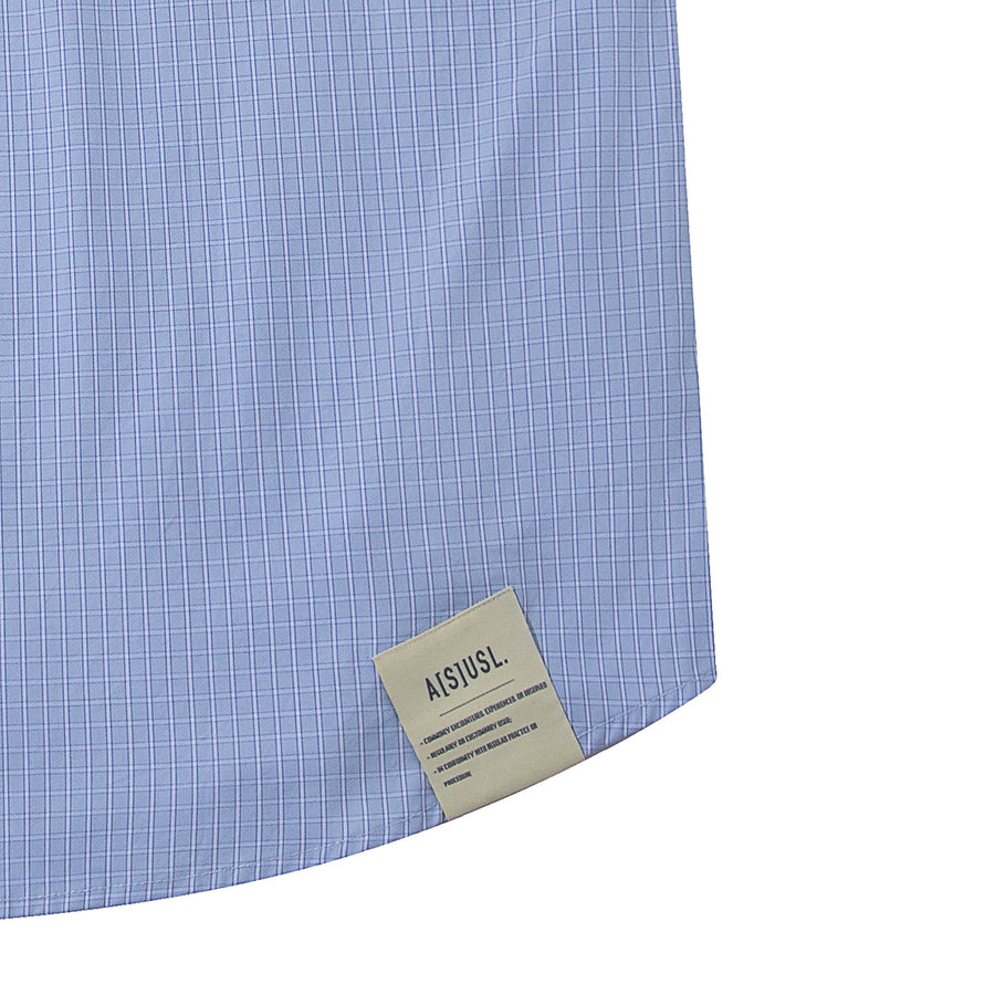 STRIPES MIX CHECKS B/D SHIRT - LT. BLUE STRIPES