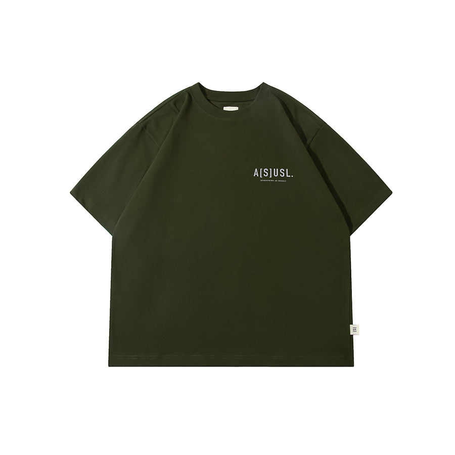 REFLECTIVE LOGO TEE - GREEN