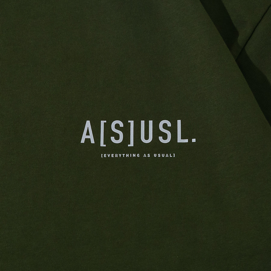 REFLECTIVE LOGO TEE - GREEN