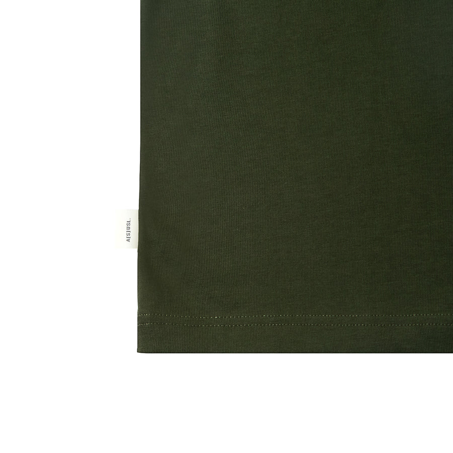 REFLECTIVE LOGO TEE - GREEN