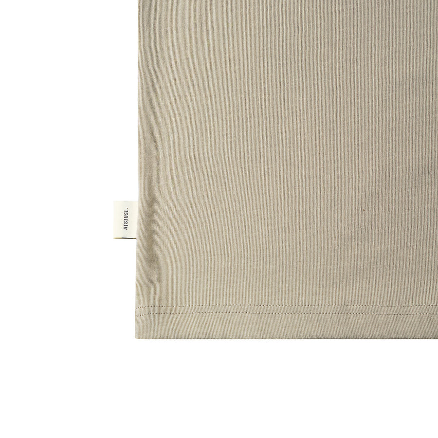 REFLECTIVE LOGO TEE - SAND