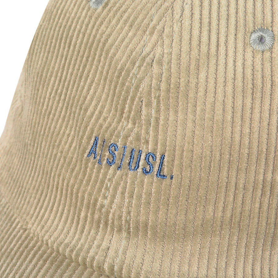 ASUSL SMALL LOGO CORDUROY DAD CAP - BEIGE
