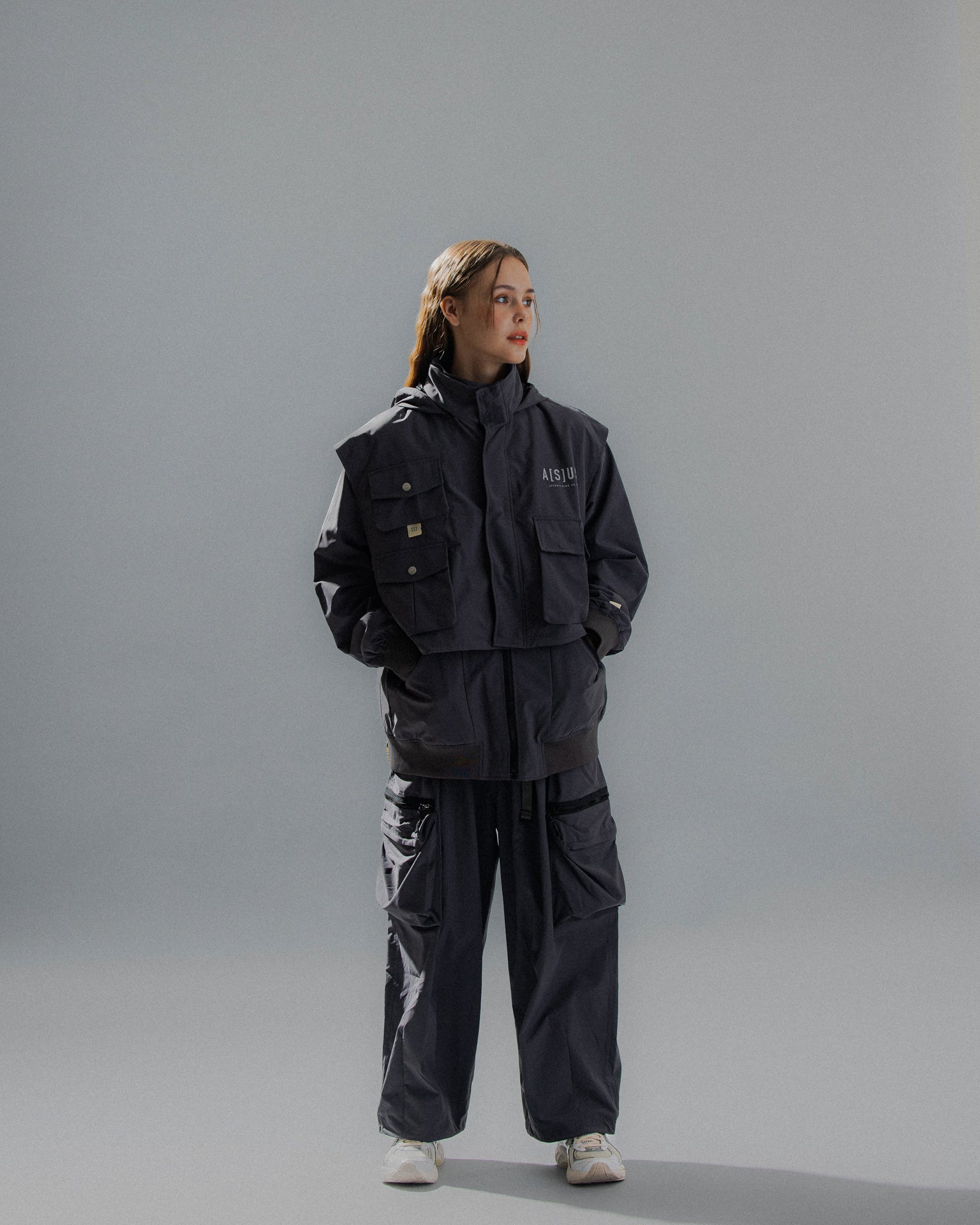 2 IN 1 POCKETS JACKETS - BLACK – ASUSL