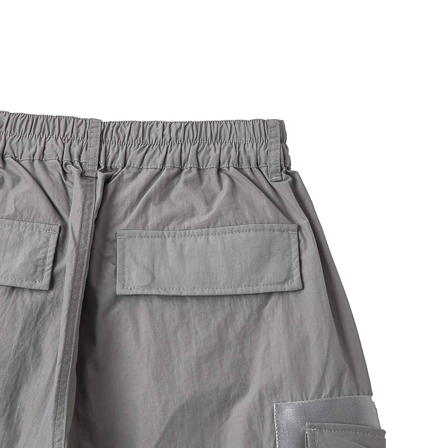 NYLON MILITARY BALLOON SHORTS - GREY – ASUSL