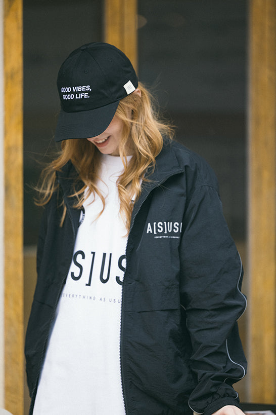 GOOD VIBES DAD CAP  - BLACK
