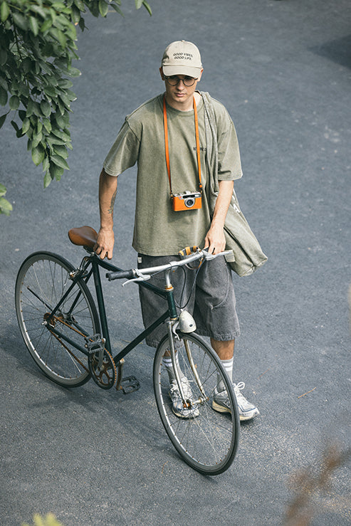 GOOD VIBES DAD CAP  - MOKA